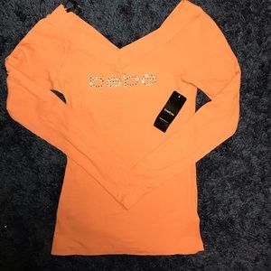 Bebe long sleeve t-shirt